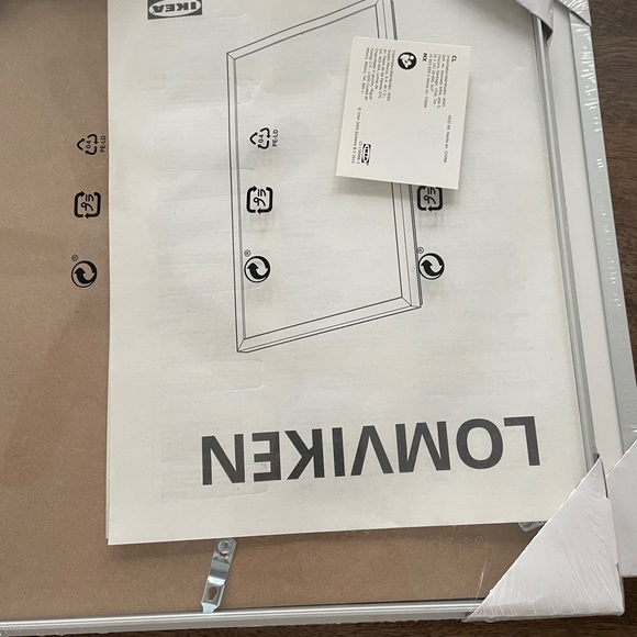 IKEA Lomviken Set of Three Record Vinyl Frames Silver - Picture 5 of 5